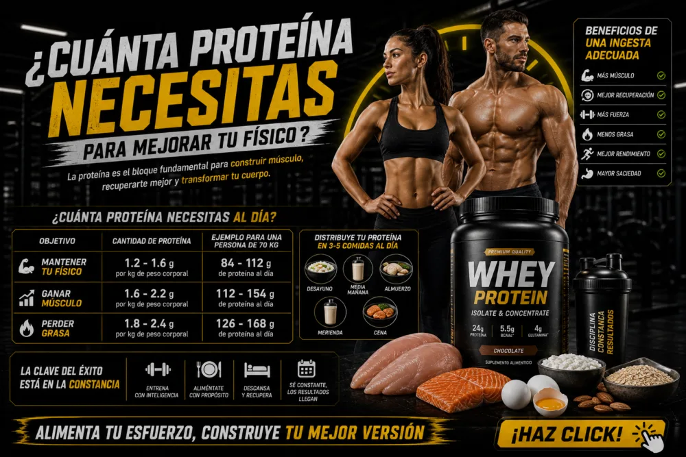 ¿Cuánta proteína necesitas?
