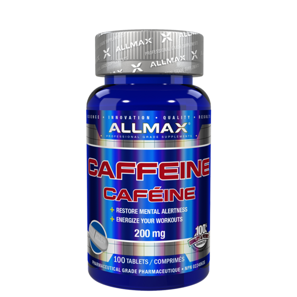 Cafeina Anhídra | 100 Tabletas | Allmax