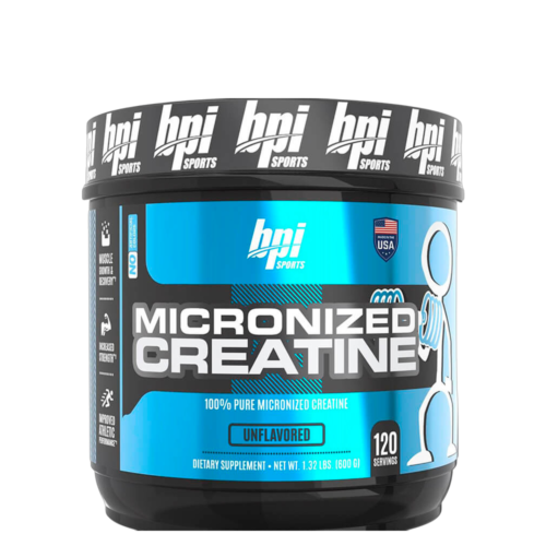 BpiSports - Creatina Micronizada 600 Gramos 120 servicios